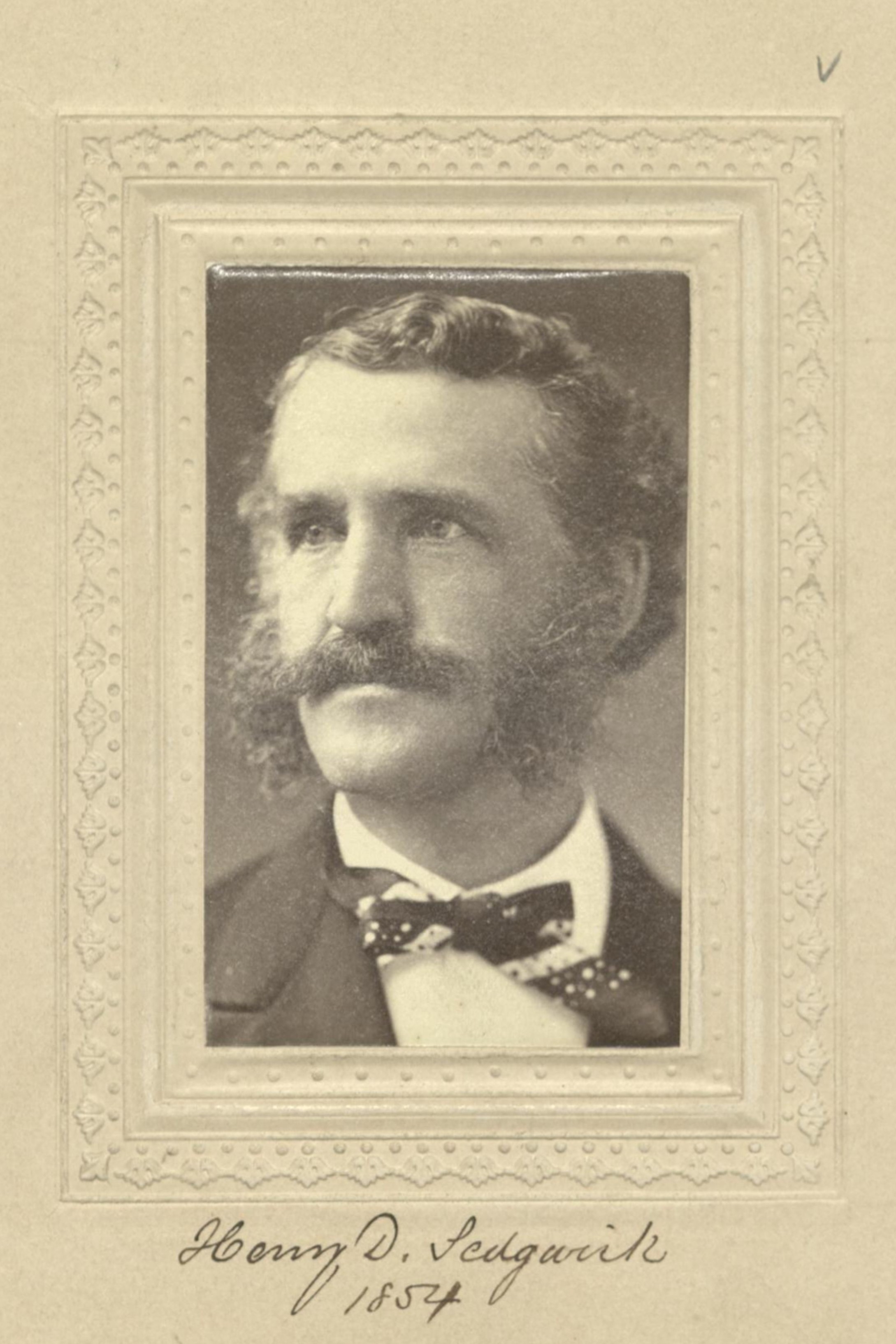 Member portrait of Henry D. Sedgwick